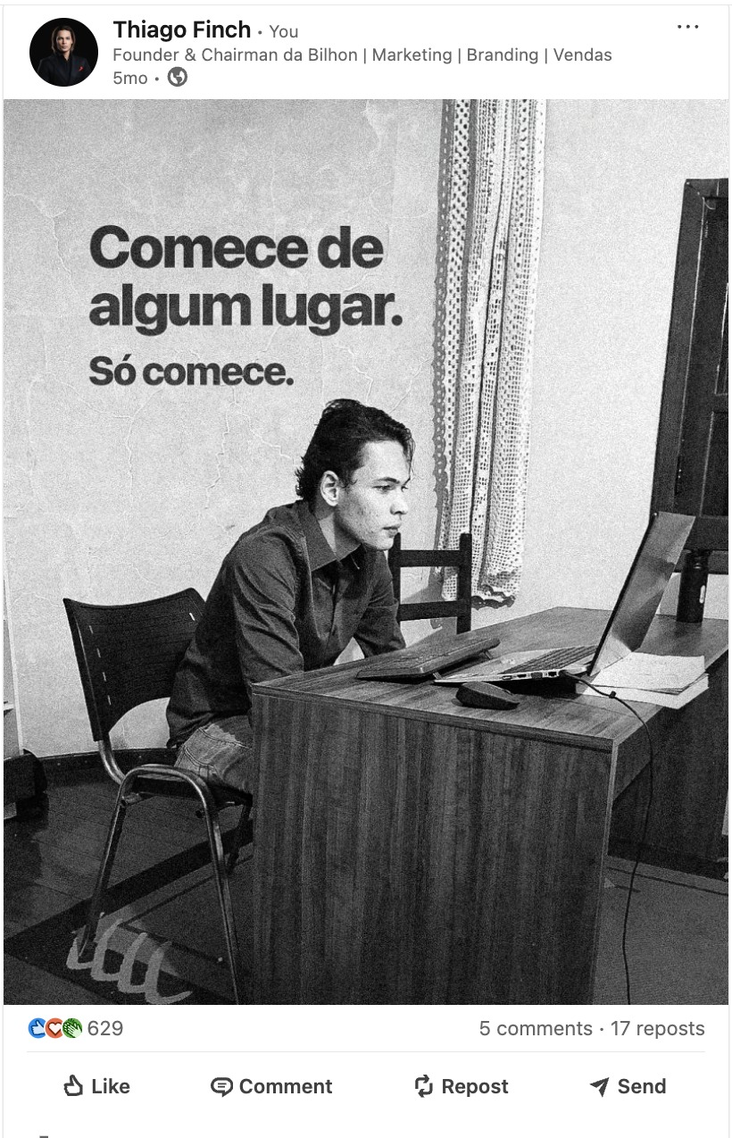 Portf&oacute;lio LinkedIn